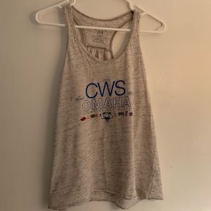 College World Series tank
